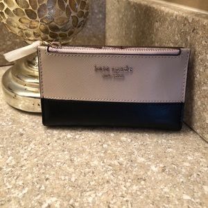 Kate Spade Slim Leather Wallet NWT